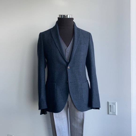 Authentic Limited Ed Tweed Blazer 50R | US 40R - Picture 3 of 10
